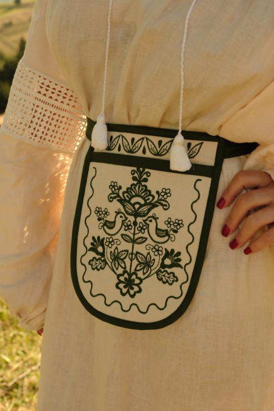 Кишеня Берегиня-дерево життя зелена