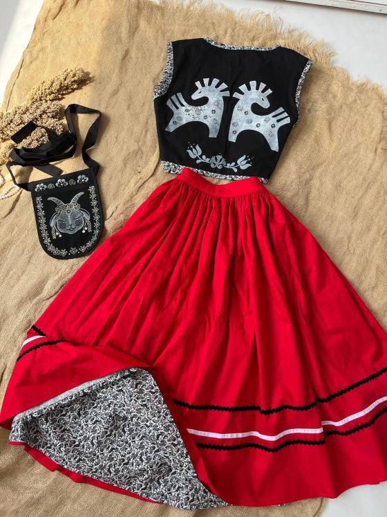 Двостороння жилетка "Міфічні звірі"