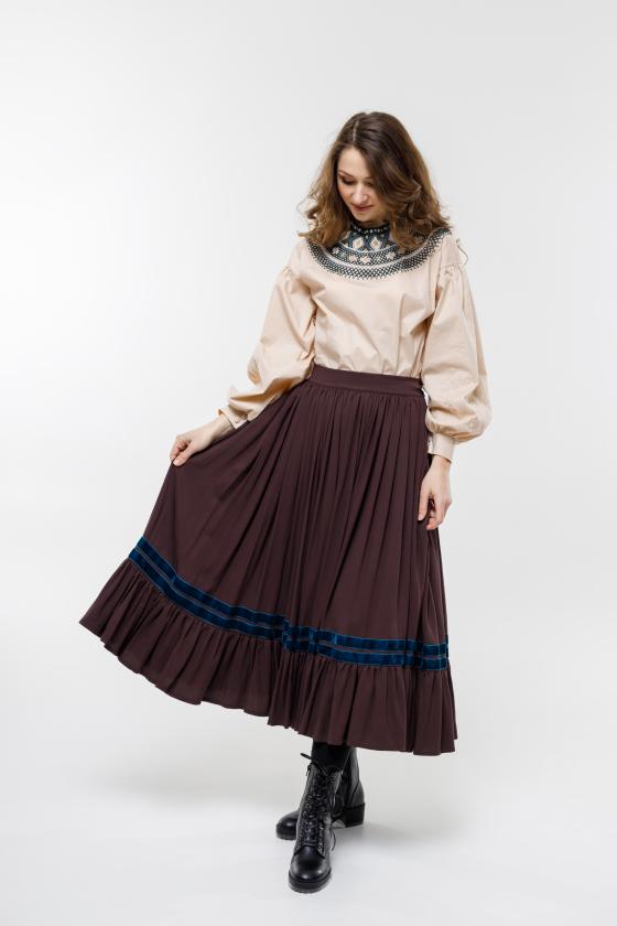 Спідниця зі шляркою