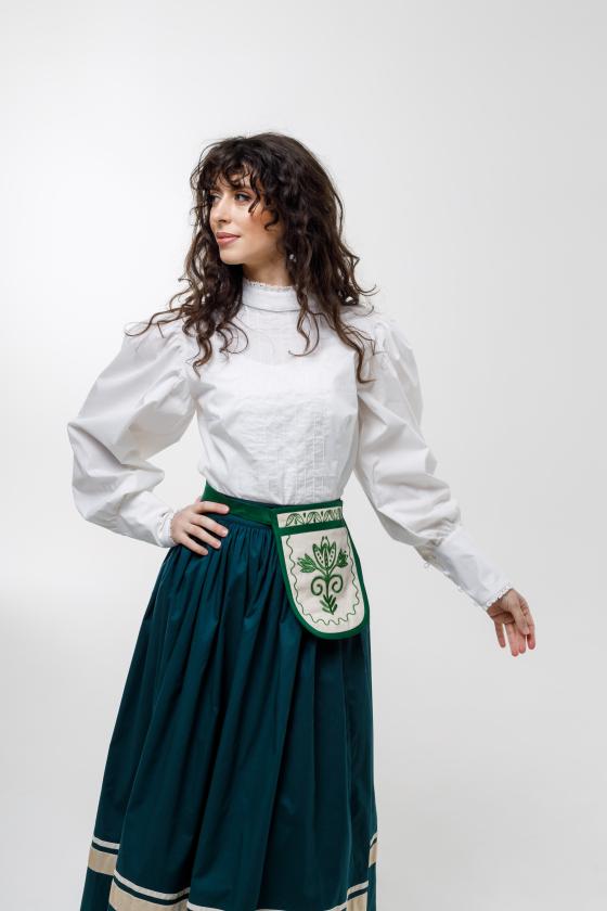 Сорочка вінтажна з ґудзиками на спині (Індивідуальне пошиття)