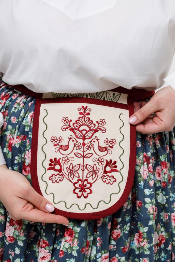 Кишеня Берегиня-дерево життя червона