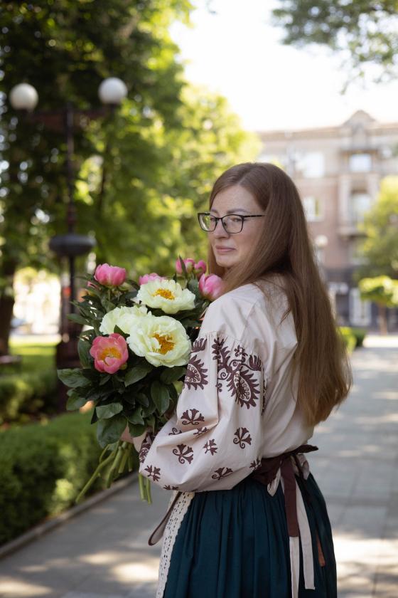 Сорочка з вибійкою (M)