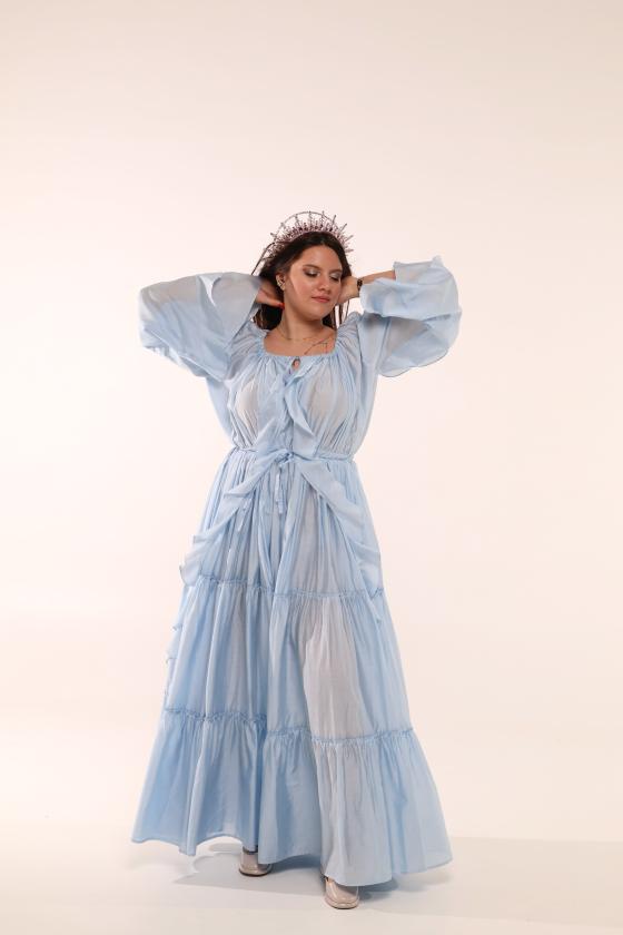 Сукня блакитна (Індивідуальне пошиття)