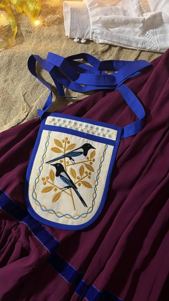 Кишеня Сороки синє оздоблення Кишеня Сороки синє оздоблення