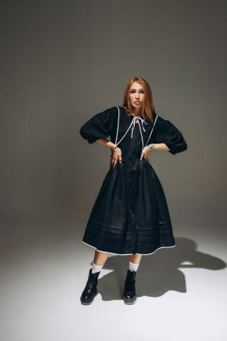 Сукня Вікторія чорна (M)