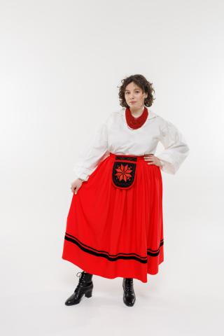 Спідниця червона