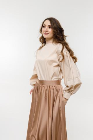 Сорочка з ґудзиками на спині (XS)