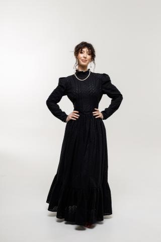 Сукня з прошви чорна Сукня з прошви чорна