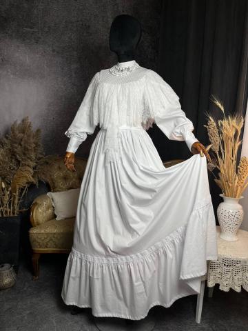 Сукня Муза в білому кольорі (Індивідуальне пошиття)