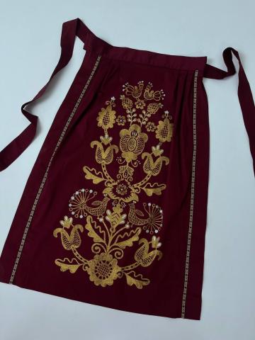 Фартух з вибійкою