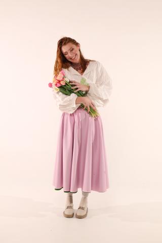 Сорочка з пишними рукавами з вишивкою (Індивідуальне пошиття)