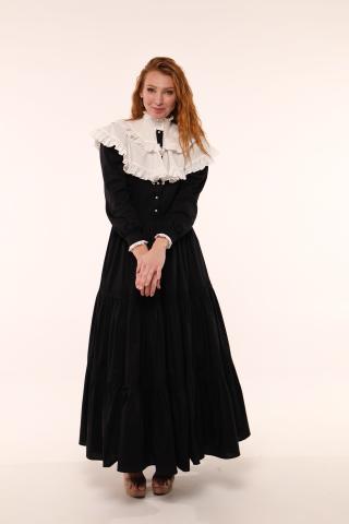 Сукня з мереживом чорна (Індивідуальне пошиття)