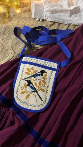 Кишеня Сороки синє оздоблення Кишеня Сороки синє оздоблення