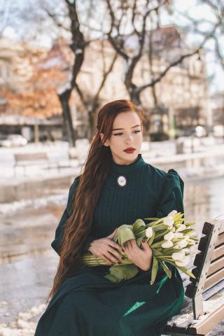 Сукня смарагдова