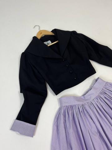 Жакет чорний  (M)