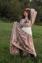 Сукня бохо one size з вибійкою