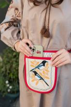 Кишеня Сороки червоне оздоблення Кишеня Сороки червоне оздоблення