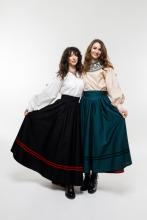 Двостороння спідниця з кокеткою (Індивідуальне пошиття) Двостороння спідниця з кокеткою (Індивідуальне пошиття)