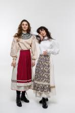 Спідничка зі змінними фартушками