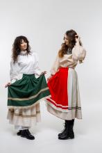 Спідничка зі змінними фартушками