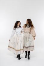 Спідничка зі змінними фартушками