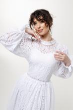 Сукня біла з прошви