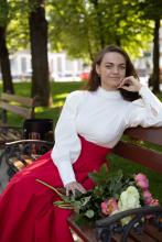 Сорочка вінтажна з ґудзиками на спині (Індивідуальне пошиття)