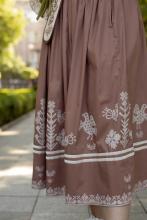 Спідниця одностороння з вибійкою