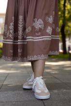 Спідниця одностороння з вибійкою