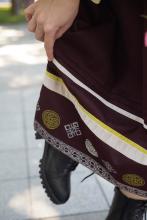 Спідниця одностороння з вибійкою