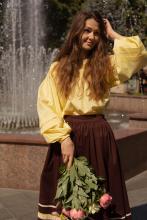 Сорочка з пишними рукавами (M) Сорочка з пишними рукавами (M)