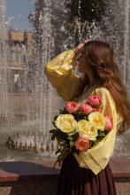 Сорочка з пишними рукавами (M) Сорочка з пишними рукавами (M)