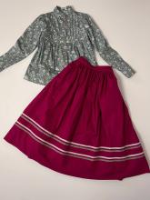 Кохта Слобожанщина, квітковий принт (Індивідуальне пошиття)