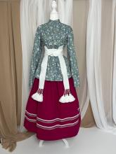 Кохта Слобожанщина, квітковий принт (Індивідуальне пошиття)