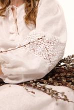 Сорочка довга лляна (Індивідуальне пошиття)