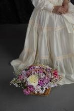 Сукня з мереживом молочна (M) Сукня з мереживом молочна (M)