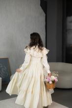 Сукня з мереживом молочна (M) Сукня з мереживом молочна (M)