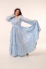 Сукня блакитна (Індивідуальне пошиття)