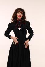 Сукня чорна з вибійкою (Індивідуальне пошиття)