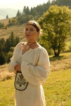 Сорочка лляна довга