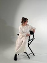 Сорочка лляна довга